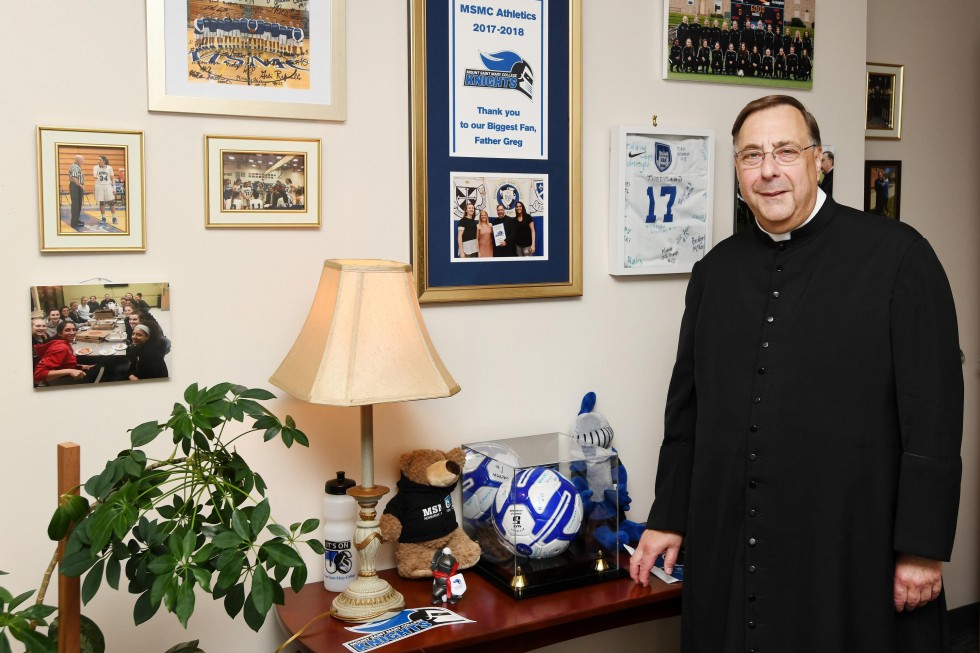 Meet Fr. Greg | Mount Saint Mary College