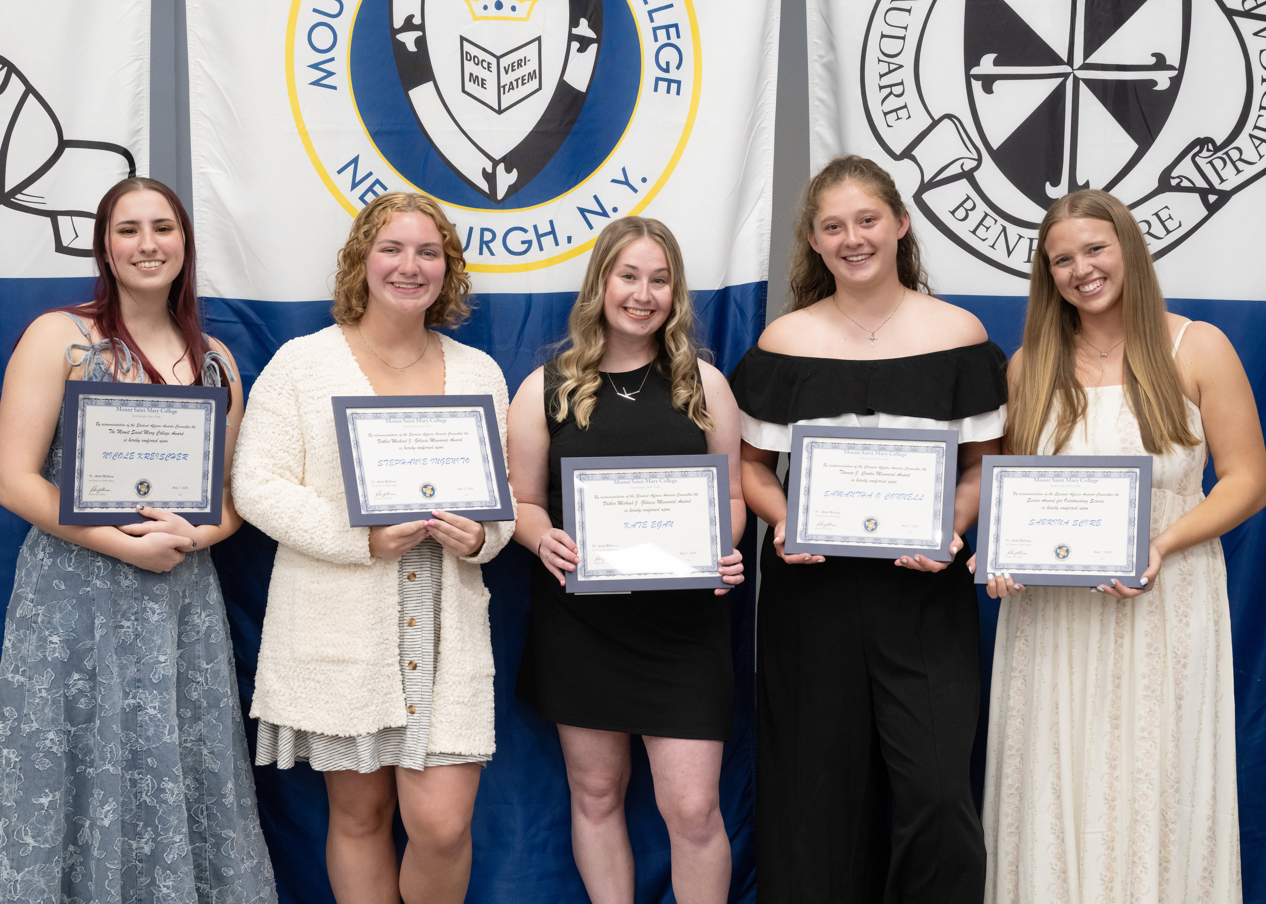Mount grads recognized for leadership and community service at 2026 ...