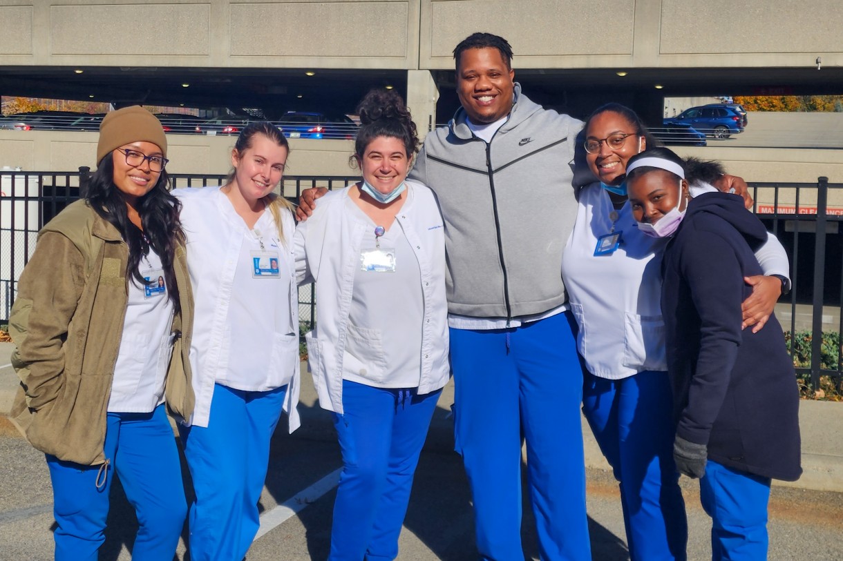 Mount Nursing students serve community with Nuvance hospital Mount