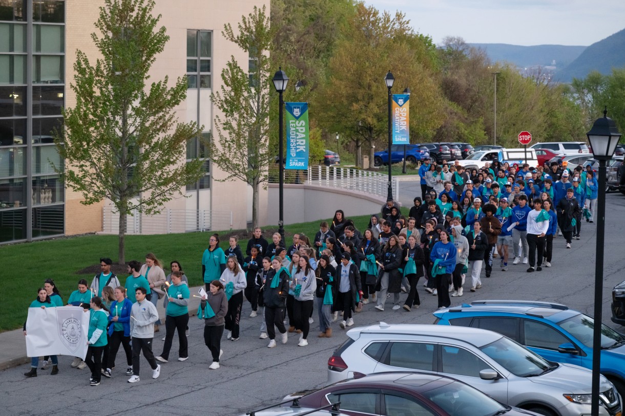 Mount students join annual Take Back the Night campaign | Mount Saint ...