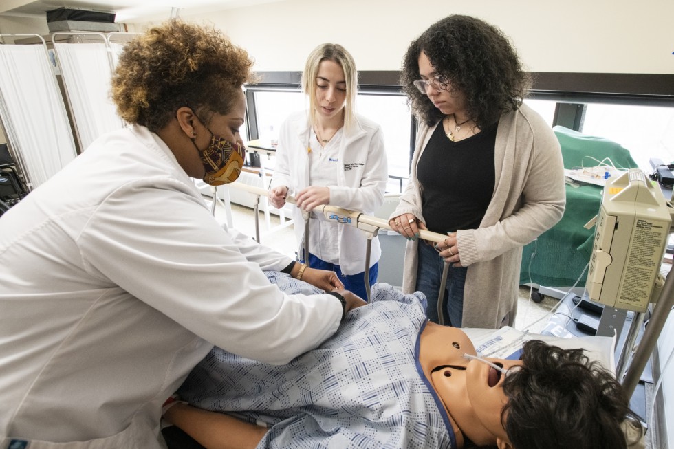 Mount mentors NFA students interested in Nursing Mount Saint Mary College