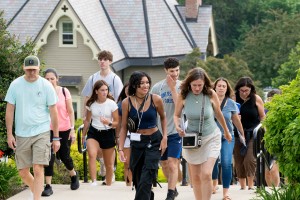 Incoming Mount Saint Mary College freshmen enjoyed making friends with their classmates and learning about what to expect in their upcoming college careers.