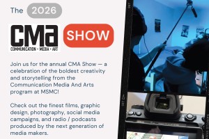 Poster for Mount Saint Mary College CMA show.