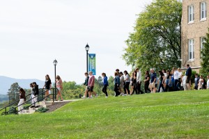 Future Knights and their families gathered at the Mount Saint Mary College campus for the annual Athletics Barbecue in late September. The event provided prospective student-athletes with an opportunity to meet coaches, interact with current players, and 