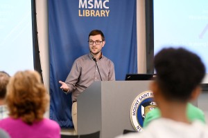 Rob Wakeman, associate professor of English and Chair of the Division of Humanities at Mount Saint Mary College