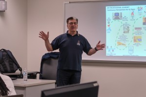 Tony Cusato, manager of Global Cyber Security Risk Management at IBM, discussed the state of the Cybersecurity field during a recent talk at Mount Saint Mary College. More than 514,000 U.S.-based cybersecurity-related jobs will be opening up in the coming