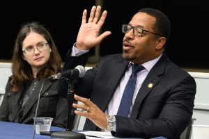 The Desmond Center for Community Engagement and Wellness hosted “Healthy Communities: A Shared Responsibility Towards Wellness” in October of 2023, featuring community leaders like City of Newburgh Mayor Torrance Harvey ’03. 