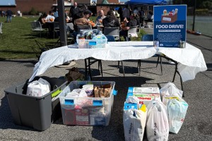 The donations piled up on Saturday, October 4, when the Mount Saint Mary College Men’s Soccer team hosted a drive for food and other necessities. The items were donated to Fareground, a local charitable organization.