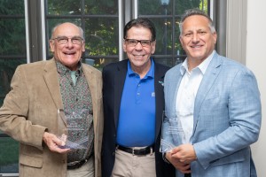Jeffrey Crist, Owner and Operator of Crist Bros Orchards, Inc.; Dr. Robert Gervasi, President of Mount Saint Mary College; and Anthony Campagiorni, Esq., Executive Vice President of Public Affairs at Central Hudson Gas and Electric Corp. 