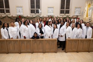 More than 50 students were honored at the recent Mount Saint Mary College White Coat Ceremony on Friday, December 12. 