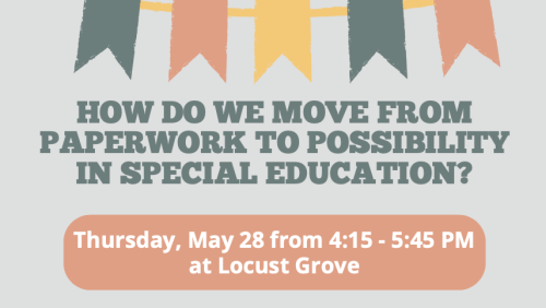 Flier for event at Locust Grove in Poughkeepsie